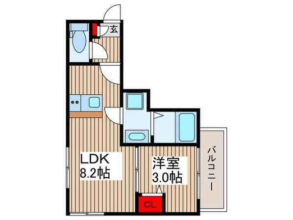 ティアラ三郷の物件間取画像